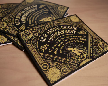 Chicano Commencement Yearbook Design